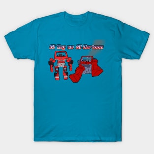 Toy vs Cartoon T-Shirt